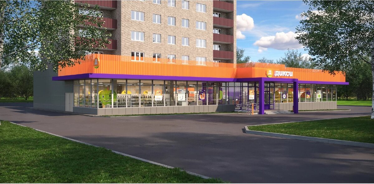 Чертеж фасадного решения